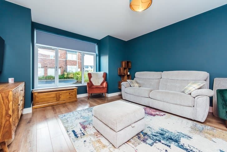 A bright living room in a Homely home